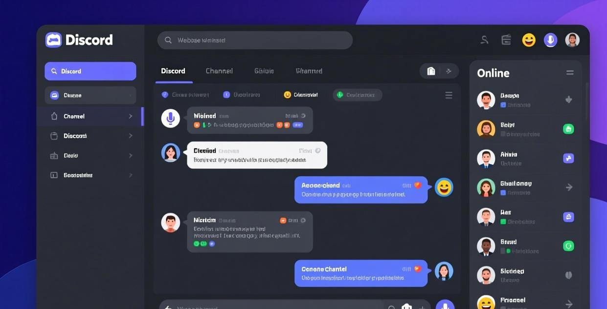 Discord 网页版登录界面