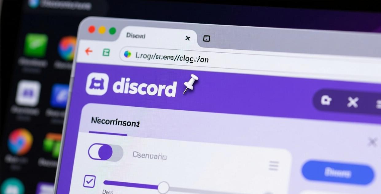 Discord 网页版功能界面