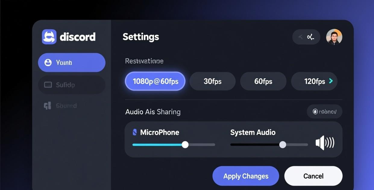 Discord streaming操作步骤