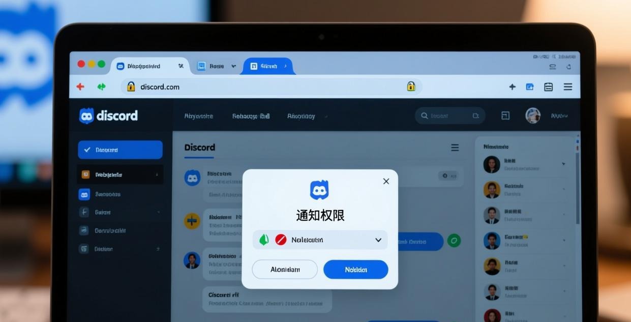Discord web version操作步骤